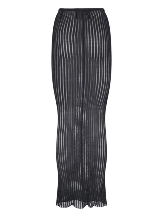  돈답 롱 스커트 G645 M01044D 002999 Black - DONDUP