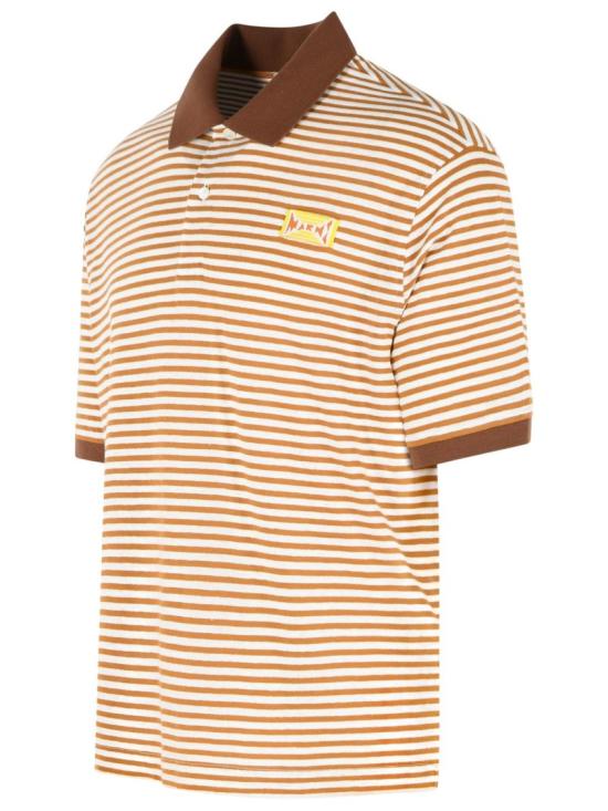 26SS 마르니 폴로 티셔츠 POMU0052LX UTL015 STY67 Brown - MARNI