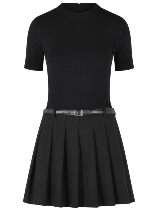 26SS 심카이 미디 원피스 126 1255 F BLACK