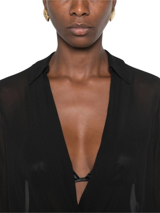 26FW 엘리자베타프랜치 블라우스 CB00966E2 Black - ELISABETTA FRANCHI