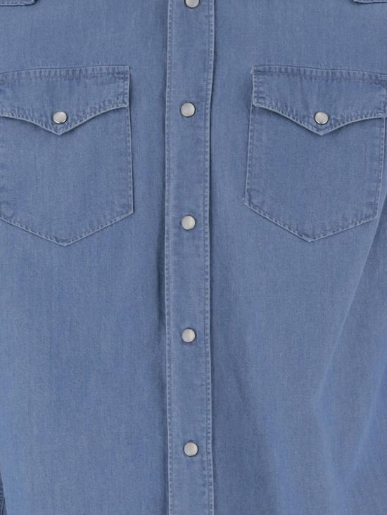 26FW 게라르디니 데님 셔츠 WEST810AT648 Blue - GHERARDINI