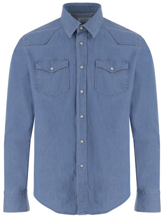 26FW 게라르디니 데님 셔츠 WEST810AT648 Blue