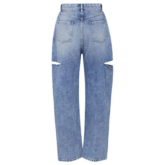 26FW 마르지엘라 코인 슬래쉬 디테일 진 S51LA0051S30513470 Blue - MAISON MARGIELA