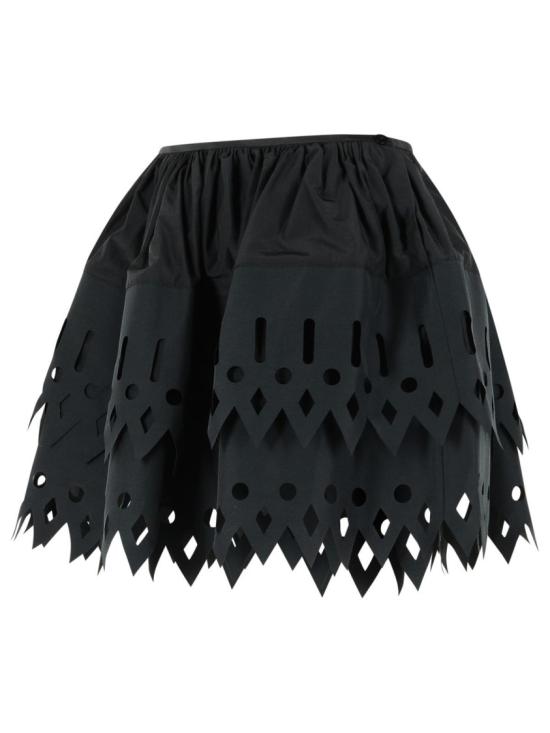 26SS 블루마린 미디 스커트 2G293A N0990 Black - BLUMARINE
