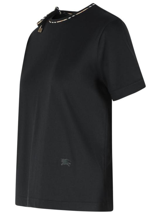 26FW 버버리 반팔 티셔츠 8126134 A1189 Black - BURBERRY