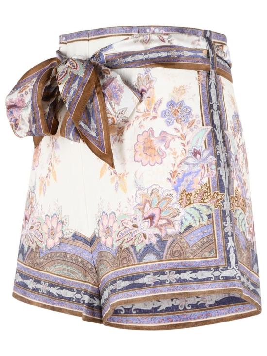 26SS 짐머만 숏팬츠 5214AS261 CREAM BLUE Pink - ZIMMERMANN