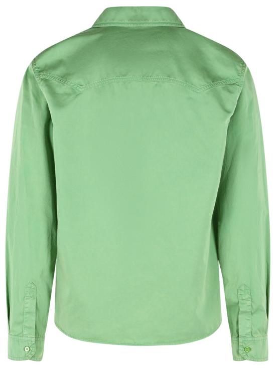 26SS 베르사체 긴팔 셔츠 1023979 1A18185 1G250 Green - VERSACE