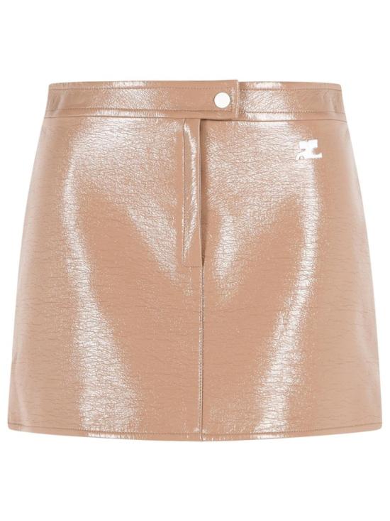 26FW 쿠레쥬 숏 스커트 223CJU001VY0014 1091 Neutrals