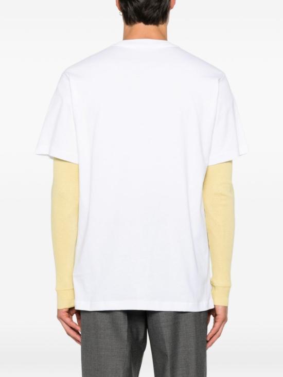26FW 모스키노 반팔 티셔츠 J0716 5241 1001 White - MOSCHINO