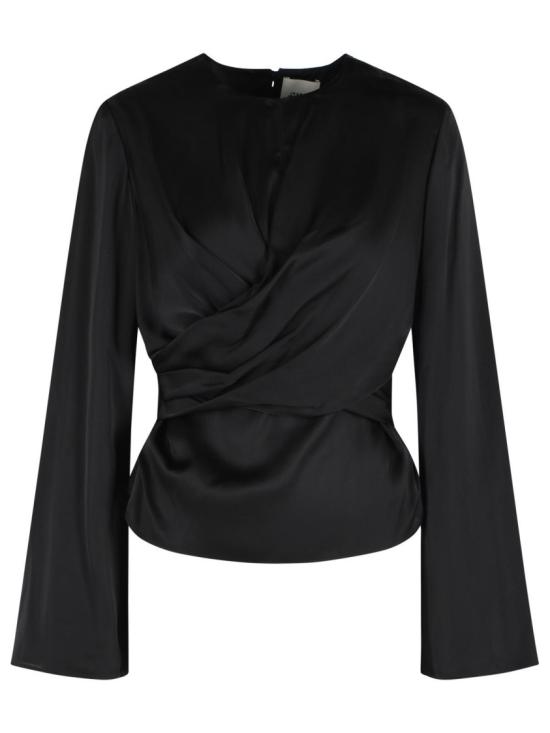 26FW 이자벨마랑 긴팔 티셔츠 HT0894FA D3J13I 01BK Black
