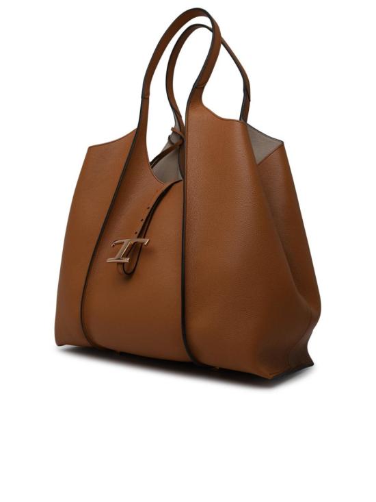  토즈 T 타임리스 스몰 쇼핑백 XBWTSBA0200Q8E S410 Brown - TODS