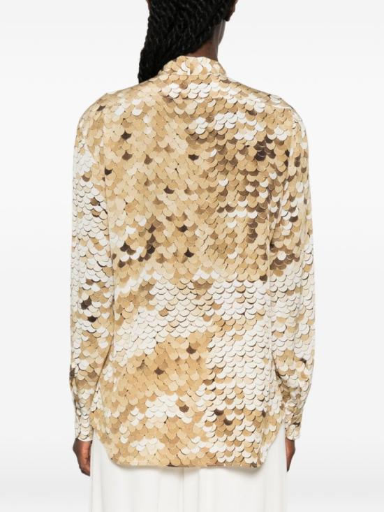 26FW 모스키노 블라우스 A0218 5556 1606 Neutrals - MOSCHINO