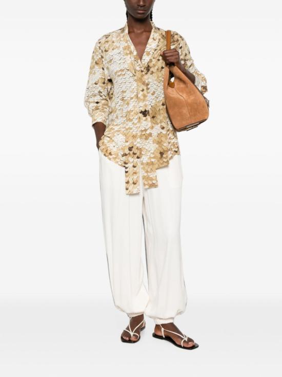 26FW 모스키노 블라우스 A0218 5556 1606 Neutrals - MOSCHINO