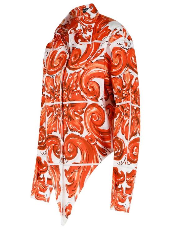 26FW 돌체앤가바나 블라우스 F5S65T GDDRD S9000 Orange - DOLCE & GABBANA