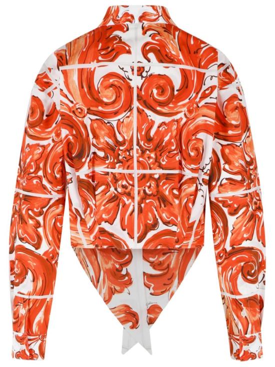 26FW 돌체앤가바나 블라우스 F5S65T GDDRD S9000 Orange - DOLCE & GABBANA