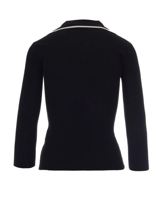 26FW 엘리자베타프랜치 스웨터 1857626 Black - ELISABETTA FRANCHI