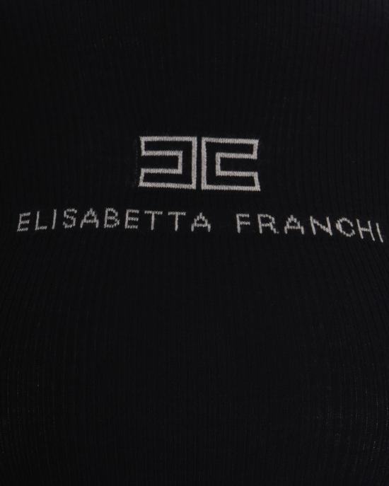 26FW 엘리자베타프랜치 터틀넥 6143788 Black - ELISABETTA FRANCHI