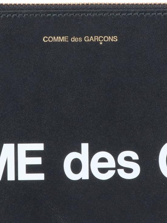 26FW 꼼데가르송 휴즈 로고 지갑 SA5100HL1 Black - COMME DES GARCONS