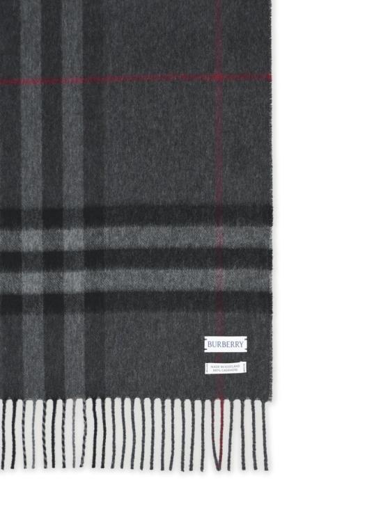  버버리 체크 캐시미어 스카프 8077880 A1208 Grey - BURBERRY