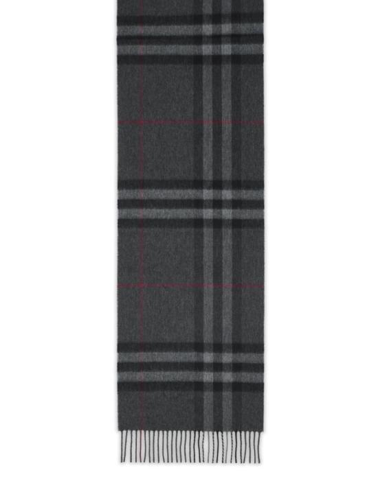  버버리 체크 캐시미어 스카프 8077880 A1208 Grey - BURBERRY