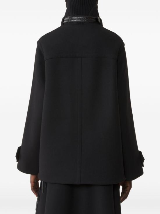 26FW 랑방 케이프 RW CO0022 4724 A26 10 Black - LANVIN