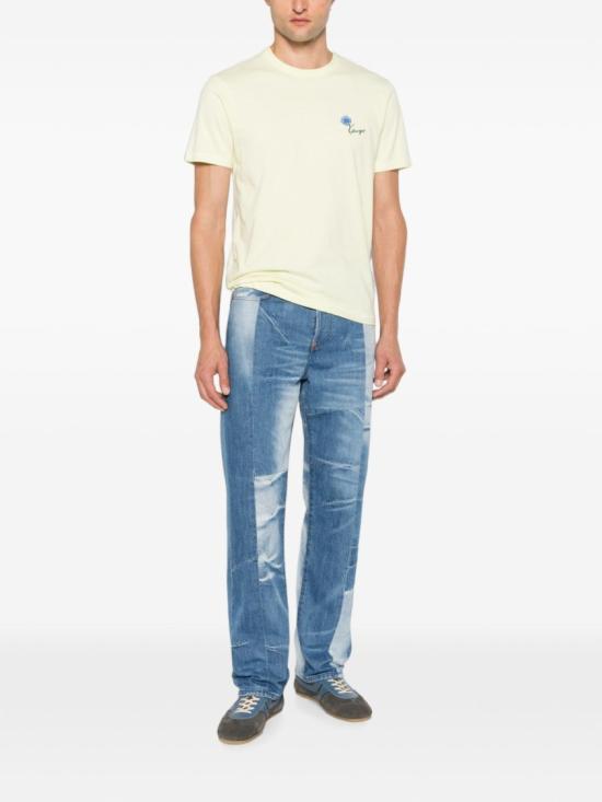 26FW 겐조 반팔 티셔츠 FG65TS1624SG 45 Neutrals - KENZO
