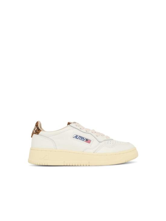 26FW 오트리 메달리스트 로우 레더 스니커즈 AULW HJ02 Neutrals