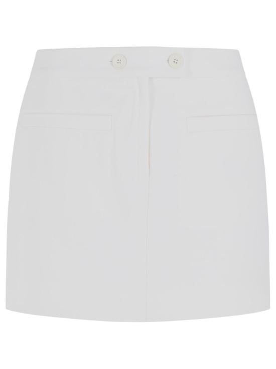 26FW 쿠레쥬 숏 스커트 326CJU363PL0170 0001 White