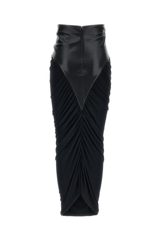 26FW 안다마네 롱 스커트 T200321ATJV053999 Black - ANDAMANE