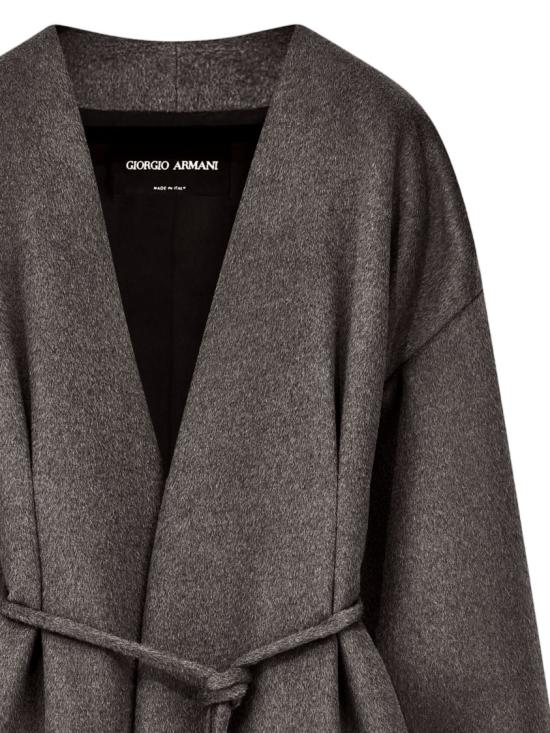 26FW 조르지오 아르마니 코트 GW003442TE21755U8099 Grey - GIORGIO ARMANI