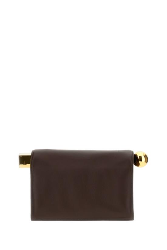26FW 자크뮈스 론드 까레 클러치 BAW00356AC27L14890 Brown - JACQUEMUS