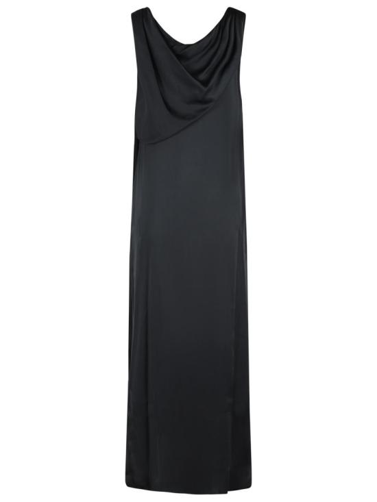 26FW 마르지엘라 롱 원피스 S51DG0007 M36047 900 Black - MAISON MARGIELA