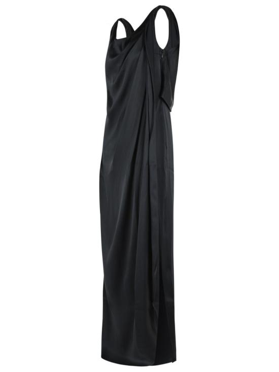 26FW 마르지엘라 롱 원피스 S51DG0007 M36047 900 Black - MAISON MARGIELA