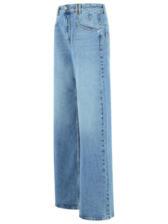  이자벨마랑 레모니 팬츠 레모니 팬츠 PA0052FB D1H02I 30LU Blue - ISABEL MARANT