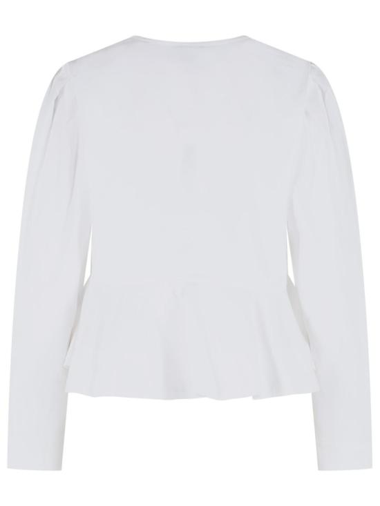  가니 블라우스 A1040486 151 White - GANNI