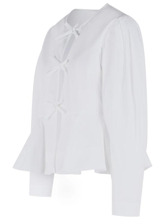  가니 블라우스 A1040486 151 White - GANNI