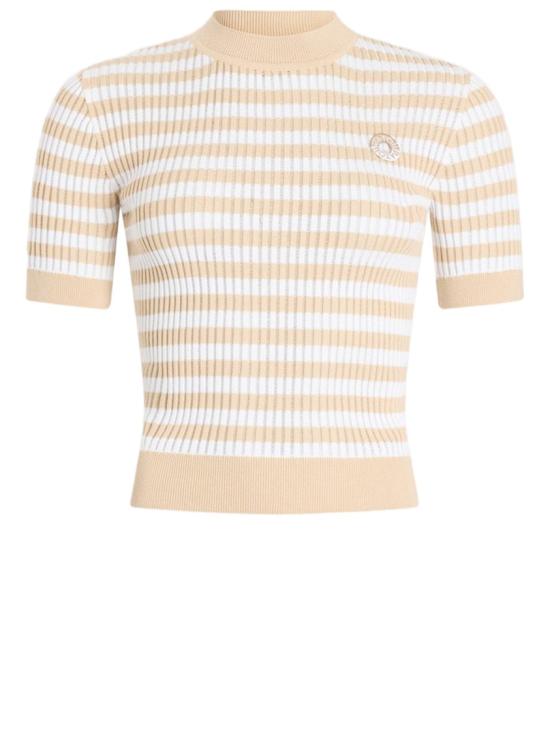 26SS 파투 반팔 티셔츠 KN34280945975 Neutrals