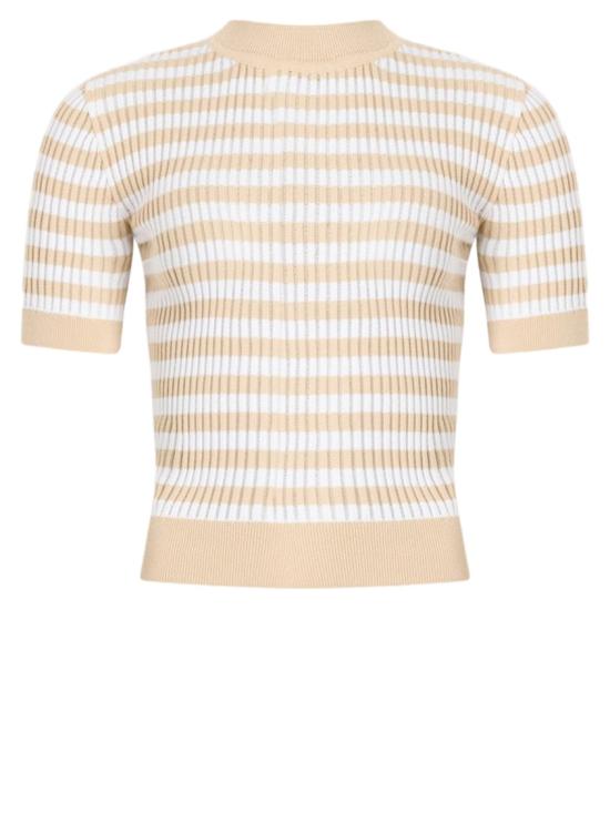 26SS 파투 반팔 티셔츠 KN34280945975 Neutrals - PATOU