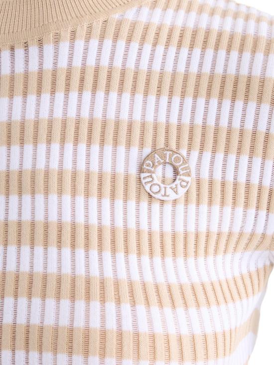 26SS 파투 반팔 티셔츠 KN34280945975 Neutrals - PATOU