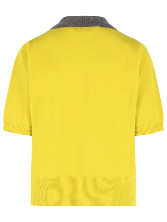 26FW 마르니 폴로 티셔츠 POMD0068EQ UFX331 MXV42 Gold - MARNI