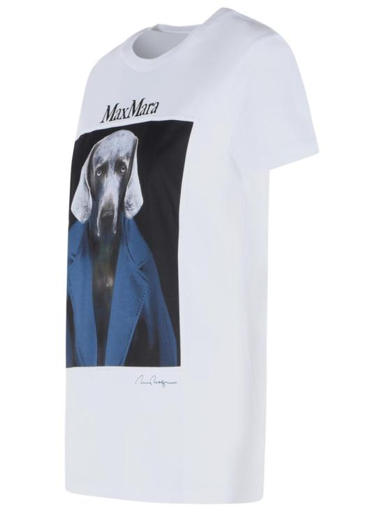 26FW 막스마라 반팔 티셔츠 2621946071 009 White - MAX MARA