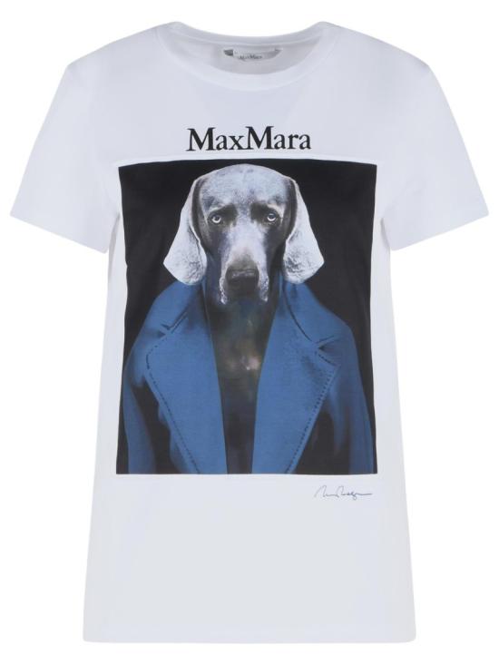 26FW 막스마라 반팔 티셔츠 2621946071 009 White