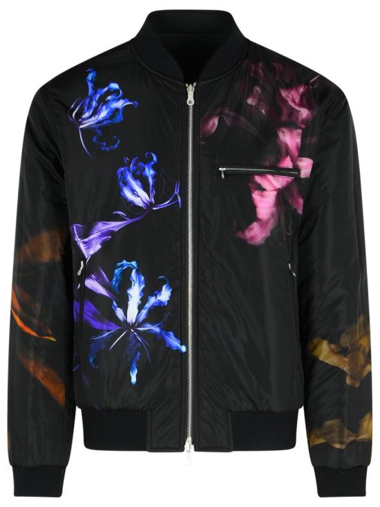 25FW 드리스 반 노튼 봄버 자켓 020522 2118 803 Black - DRIES VAN NOTEN