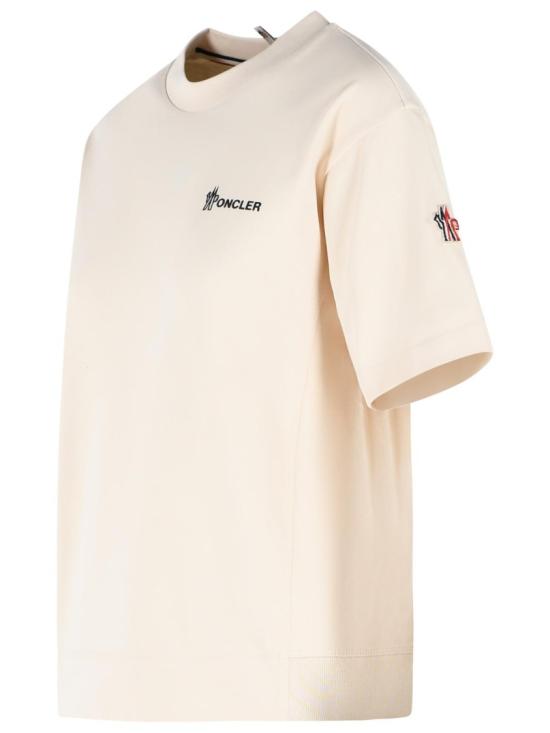 26SS 몽클레어 반팔 티셔츠 098 8C000 10 89AZ9 034 Neutrals - MONCLER