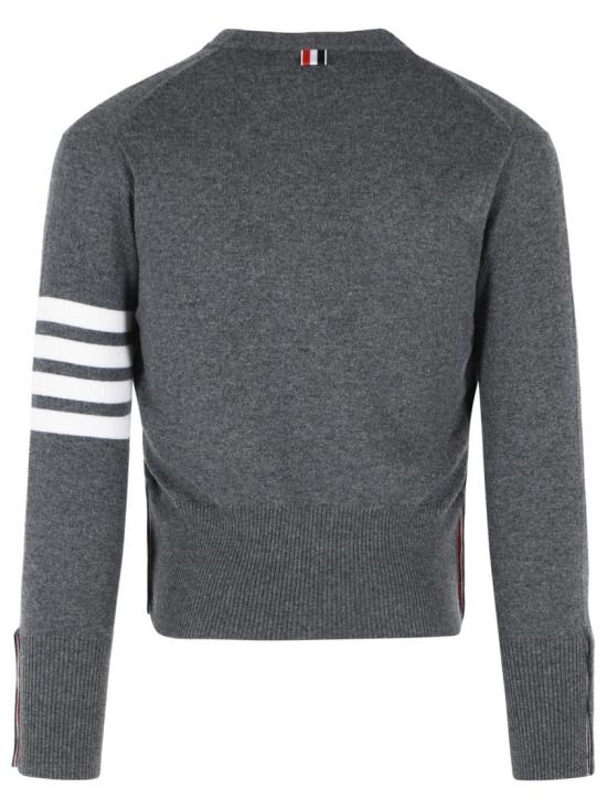  톰브라운 가디건 MKC001A 00011 038 Grey - THOM BROWNE