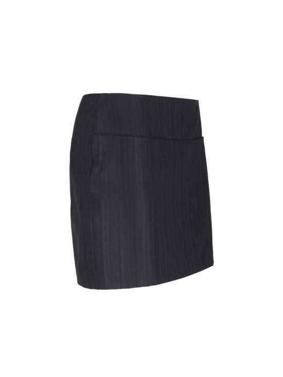  돈답 숏 스커트 G647 EFE166D XXX999 Black - DONDUP