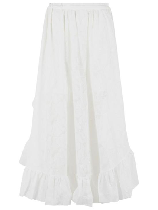 26SS 짐머만 롱 스커트 5770SRS263 IVORY White