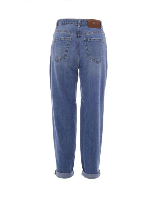 26FW 엘리자베타프랜치 데님 팬츠 7616457 Blue - ELISABETTA FRANCHI