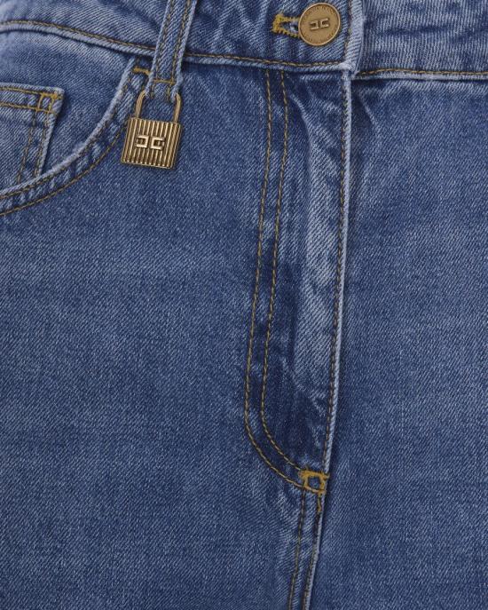 26FW 엘리자베타프랜치 데님 팬츠 7616457 Blue - ELISABETTA FRANCHI