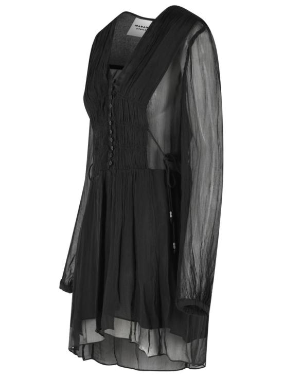 26SS 이자벨마랑에뚜왈 미디 원피스 RO0969FA D1J08E 01BK Black - ISABEL MARANT ETOILE